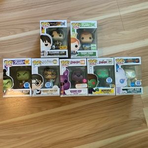 Funko Pop Lot w/ Scooby-Doo, Harry Potter and more